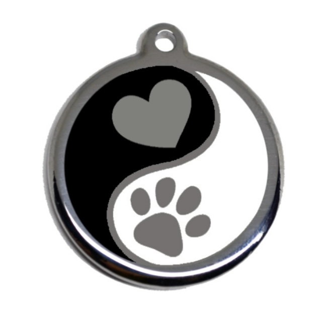 Placa identificativa - YIN YANG
